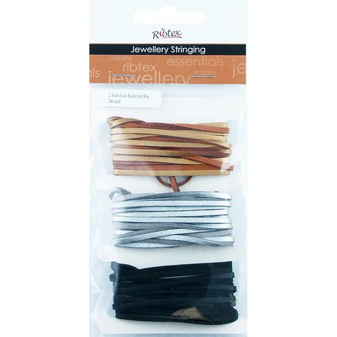 3mm Simulated Faux Leather Thonging (available in 3 colours)